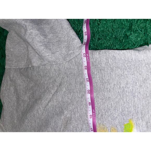 Vintage Walt Disney World Hoodie Happiest Celebration Gray Ful Zip Jacket VTG XL - Picture 10 of 11